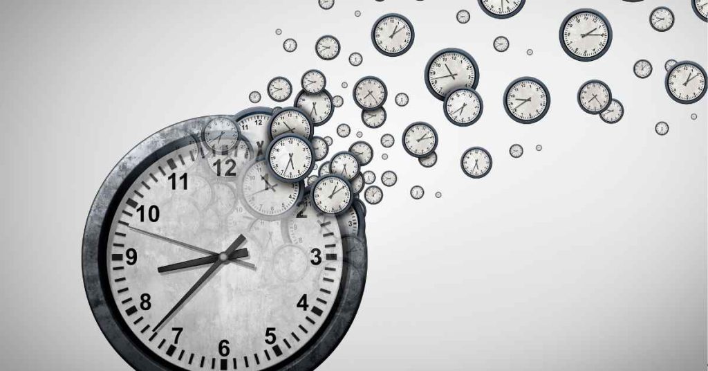 a clock signifying estimating time needed for tasks to stop procrastination/ Empower Counseling/ 35223