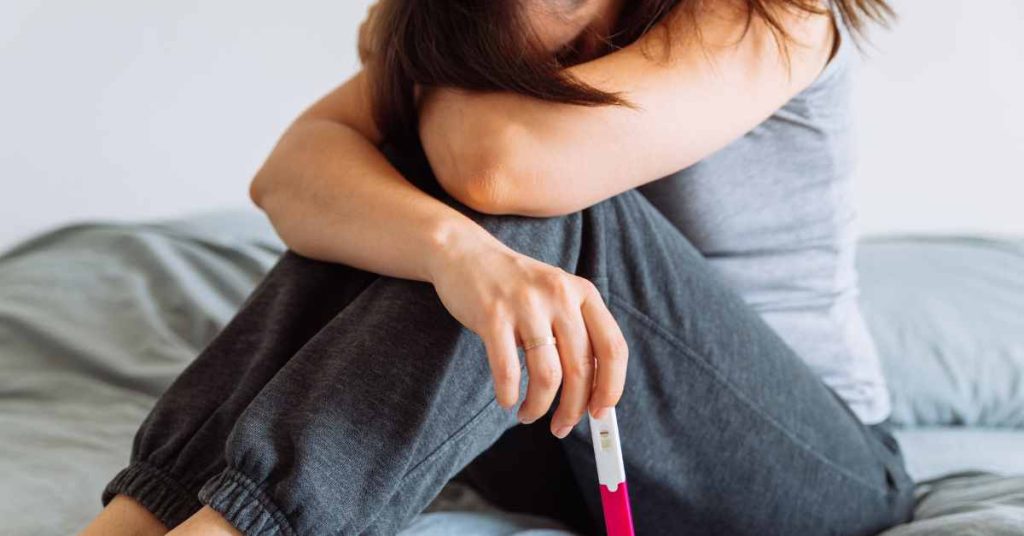 a woman with negative pregnancy test/ emotional impact of pregnancy/ counseling Birmingham/ Empower/ 35223