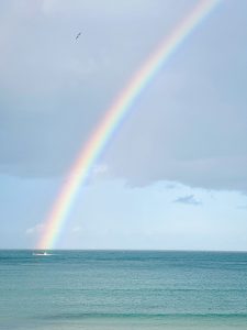 a rainbow signifying the successful end of trauma work/ Trauma therapist Birmingham/ 35223